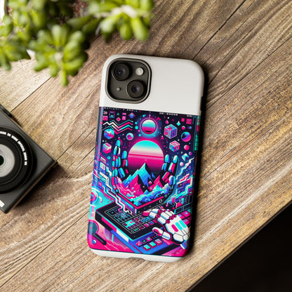 Ratio-Proof Aura Protective Phone Case with 3D Wrap Design, UV Protection, and Shock Absorption for Anime and Comic Culture Fans