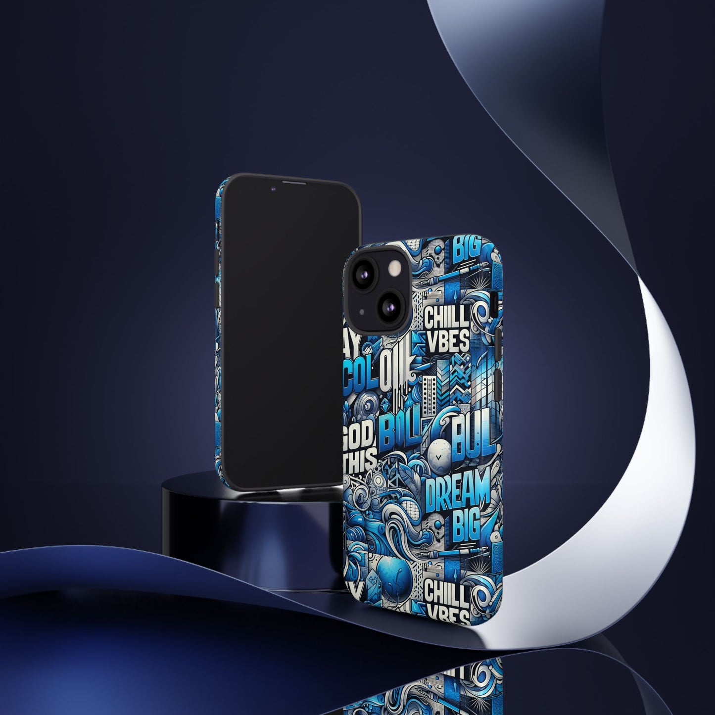 vibrant 3d graphic phone case with abstract design for unique style and protection compatible with iphone 13, 14, 15 & 16 – all models including pro, pro max & plus