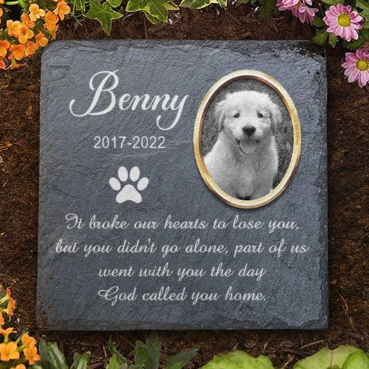 Cemetery Decorations for Grave, Pet Memorial Stone, Dog Loss Gifts, Cat Memorial Gifts, Pet Loss Gifts, Garden Stone for Pets, Remembrance Stone, Pet Memorial Stones