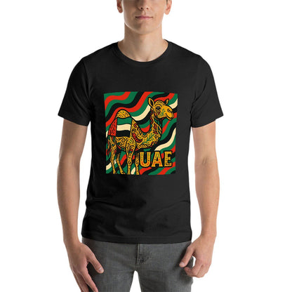 Men's 100% Cotton Unisex Short Sleeve T-Shirt with Unique Double-Sided Print Comfortable Fitness and Leisure Tee Gift for Him Casual Wear Stylish Design Breathable Soft Material
