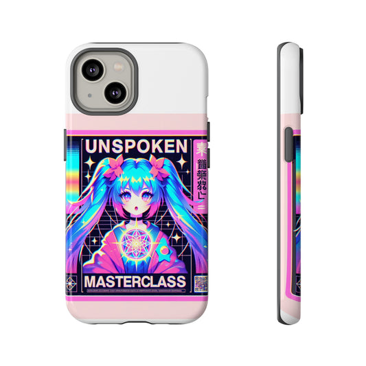 Unspoken Riz Masterclass Protective Phone Case, 3D Wrap Design, Durable Shock Absorption, UV Protected, Ideal Gift for Anime and Comic Fans, Glossy or Matte Finish