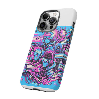 Slayware Installed Protective Phone Case with 3D Wrap Design for Anime and Comic Culture Lovers