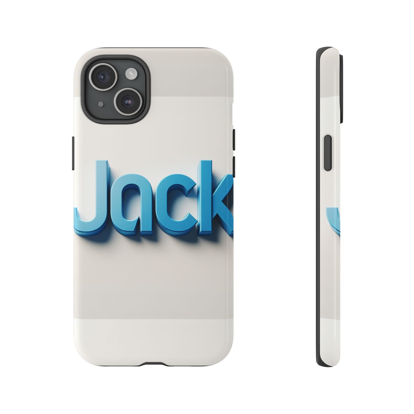 name jack blue anime comic style 3d wrap protective phone case for men women shock absorption durable tpu cover