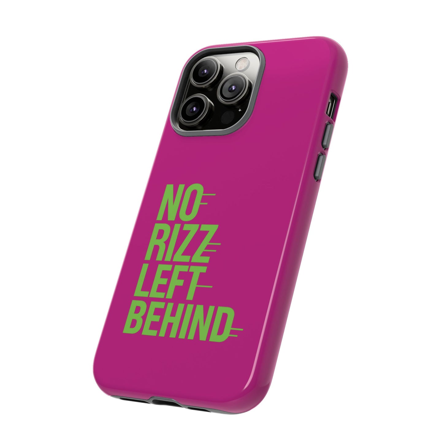 tough cases - no rizz left behind phone case for ultimate protection and style