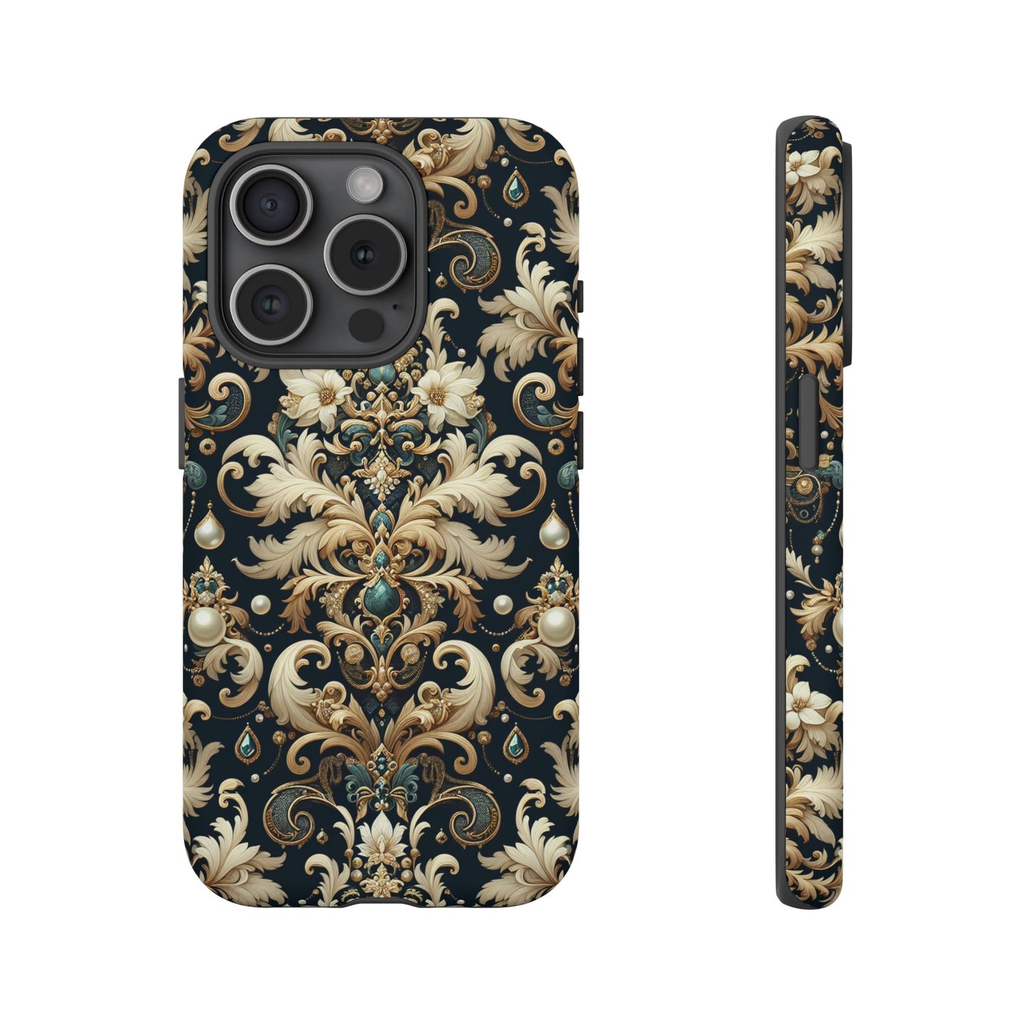 pattern image 1 protective phone case with 3d wrap design for stylish shock absorption and uv protection compatible with iphone 13, 14, 15 & 16 – all models including pro, pro max & plus