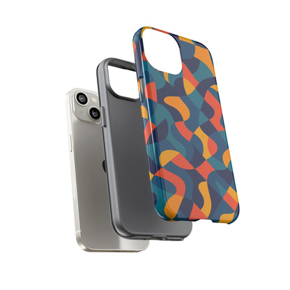 Vibrant Multicolour Abstract Phone Case for Stylish Protection Compatible with iPhone 13, 14, 15 & 16 – All Models Including Pro, Pro Max & Plus