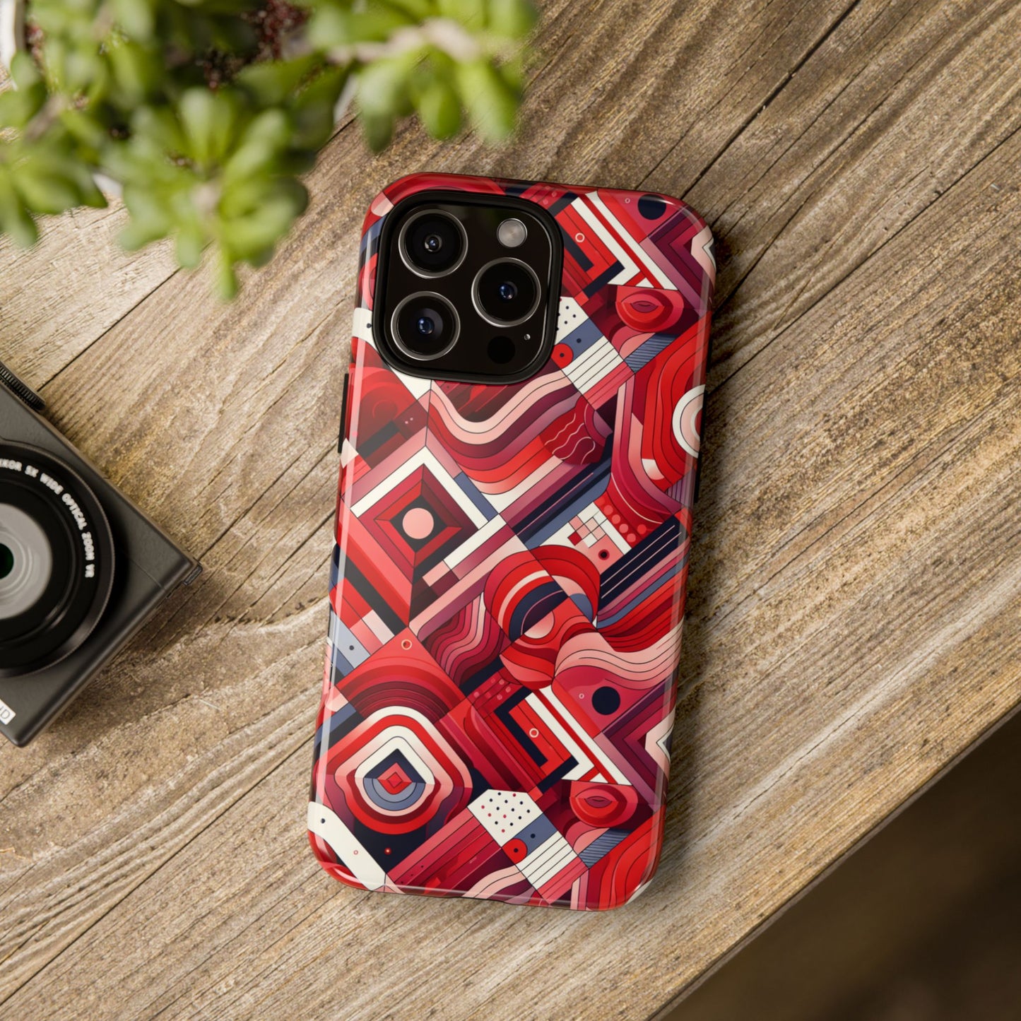 pattern image 4 vibrant shockproof phone case for anime and comic style protection