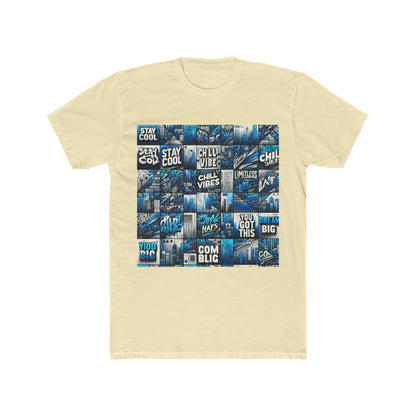 Aesthetic Blue Unisex T-Shirt – Stylish Premium Cotton Tee for Men & Women, Comfortable Everyday Wear