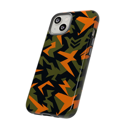 Military Camouflage 3D Wrap Protective Phone Case for Bold Expression and Unique Style Compatible with iPhone 13, 14, 15 & 16 – All Models Including Pro, Pro Max & Plus