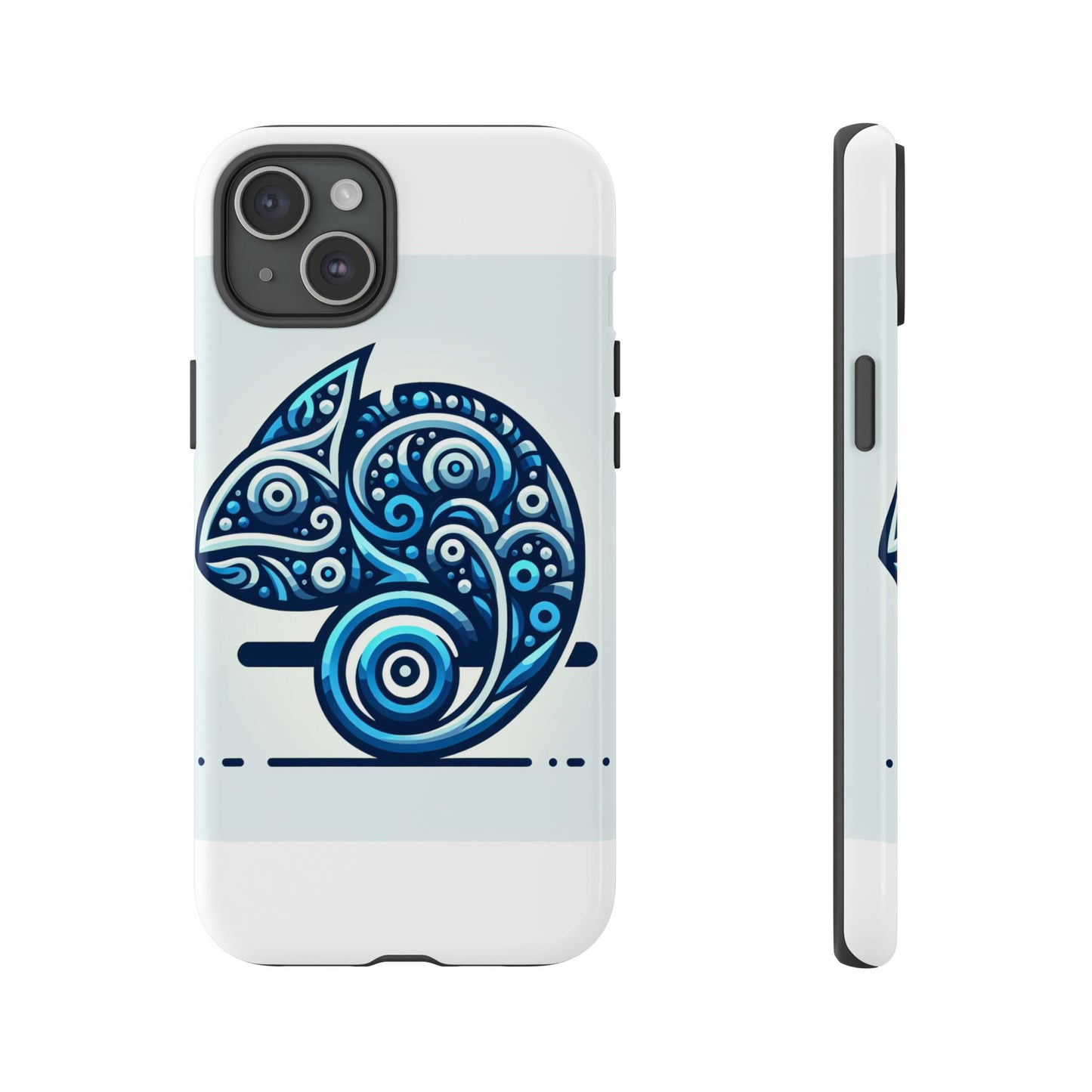vibrant 3d blue animal design protective phone case – unique accessory for self-expression compatible with iphone 13, 14, 15 & 16 – all models including pro, pro max & plus