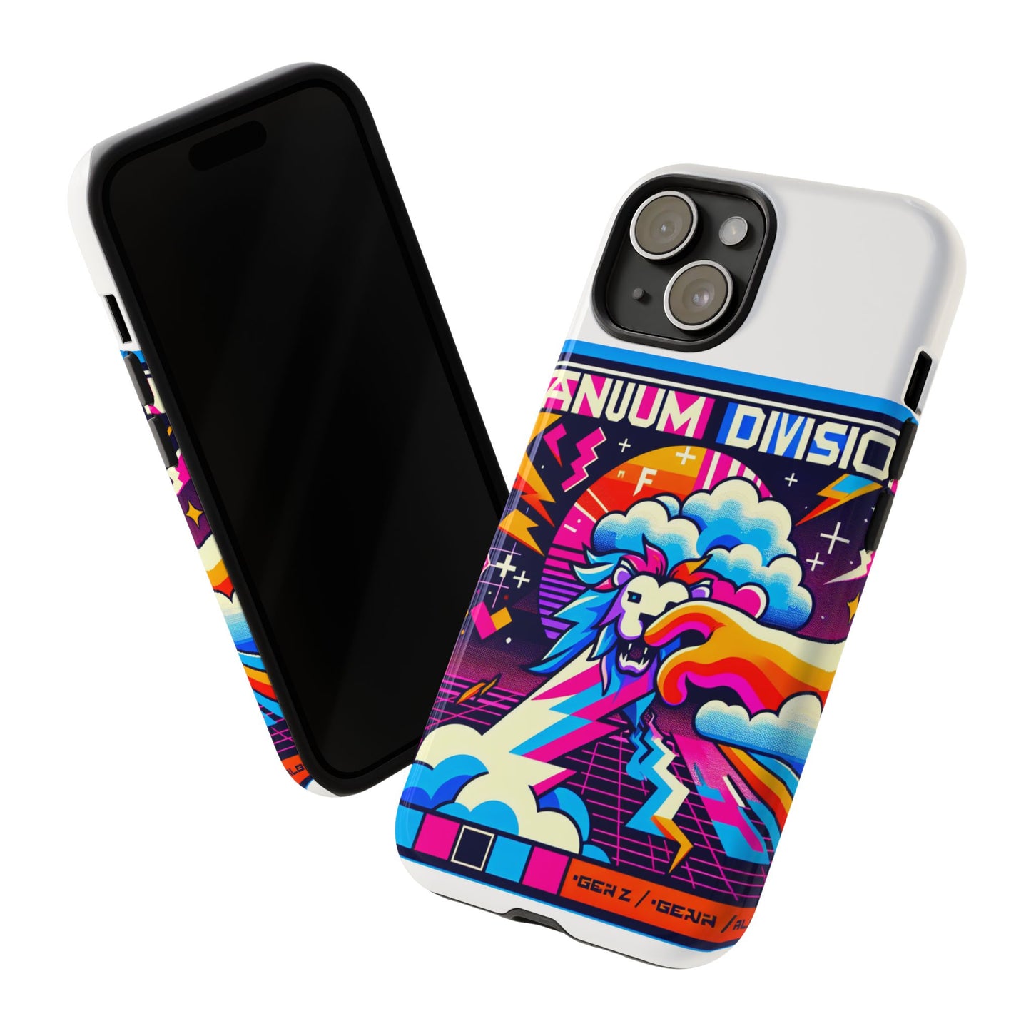 fanum irs division protective phone case with 3d wrap design, uv protected, durable shock absorption, ideal gift for anime and comic culture fans
