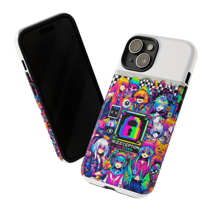 Rizzception Unlocked 3D Wrap Protective Phone Case for Anime Lovers, Durable Silicone Liner, UV Protected, Stylish Accessories for Smartphones