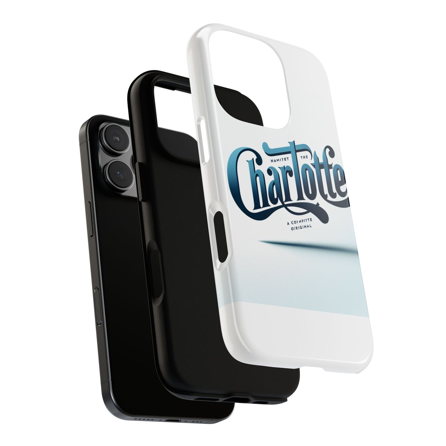 vibrant 3d wrap protective phone case in blue typography design for stylish smartphone accessories compatible with iphone 13, 14, 15 & 16 – all models including pro, pro max & plus