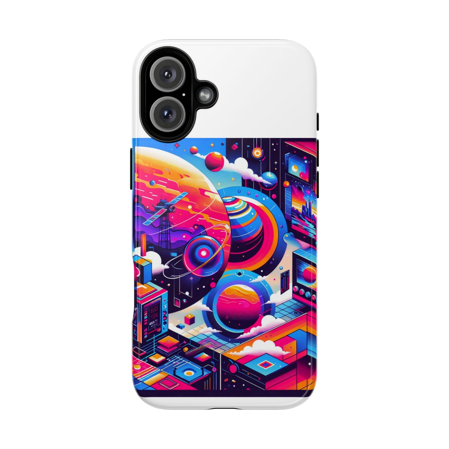 ohio core energy 3d wrap protective phone case for anime lovers, stylish durable tpu silicone, shock absorbent with uv protection, glossy or matte finish