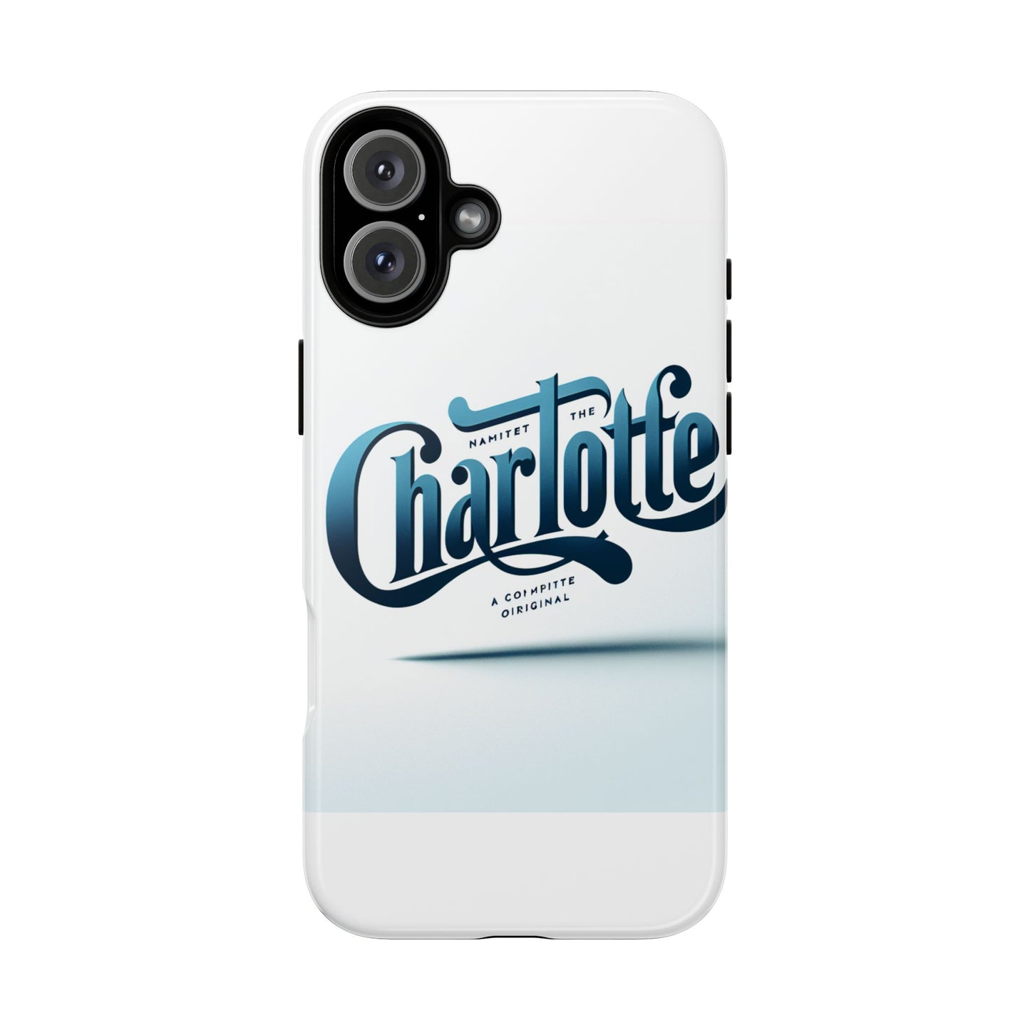 vibrant 3d wrap protective phone case in blue typography design for stylish smartphone accessories compatible with iphone 13, 14, 15 & 16 – all models including pro, pro max & plus
