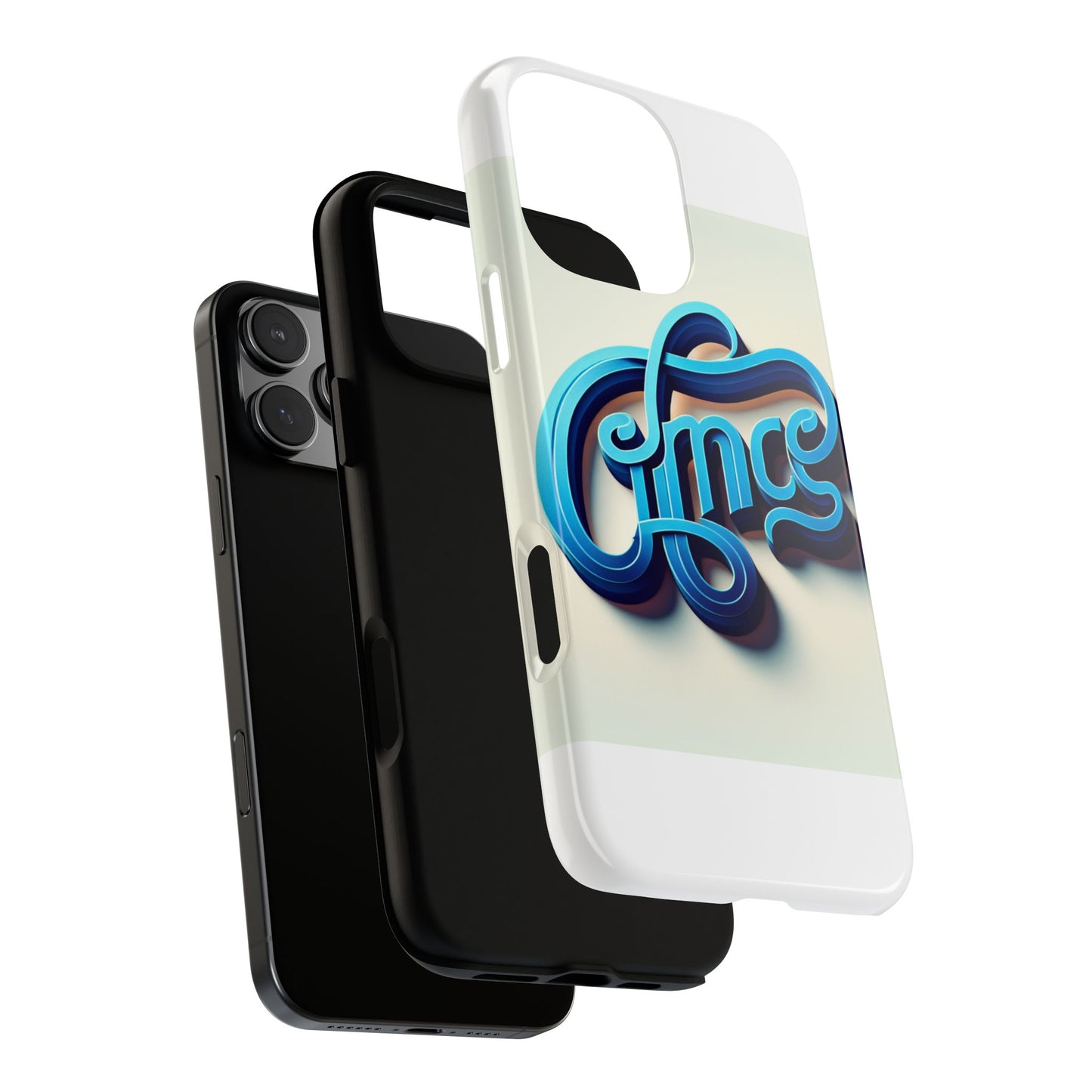 vibrant 3d textured phone case for stylish protection in blue – compatible with iphone 13, 14, 15 & 16 – all models including pro, pro max & plus