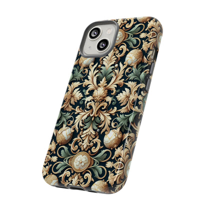 Copy of Pattern Image 7 Shockproof Phone Case for Kids and Teens with Baroque Design for Stylish Protection Compatible with iPhone 13, 14, 15 & 16 – all models including Pro, Pro Max & Plus