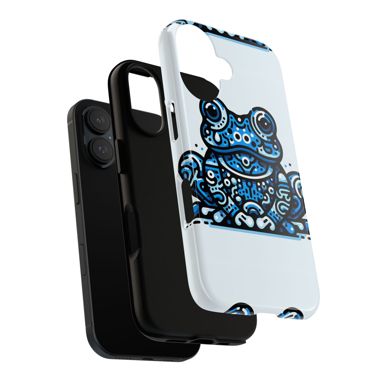 blue animal create 28 3d wrap protective phone case for smartphones shockproof durable tpu with vivid anime and comic design