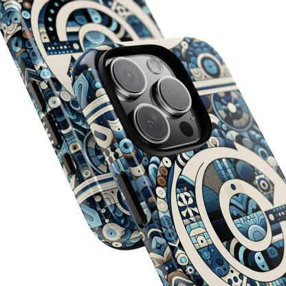 Blue Letter Alphabet C Phone Case for Smartphone Protection Shock Absorption Durable Silicone Cover with 3D Wrap Design