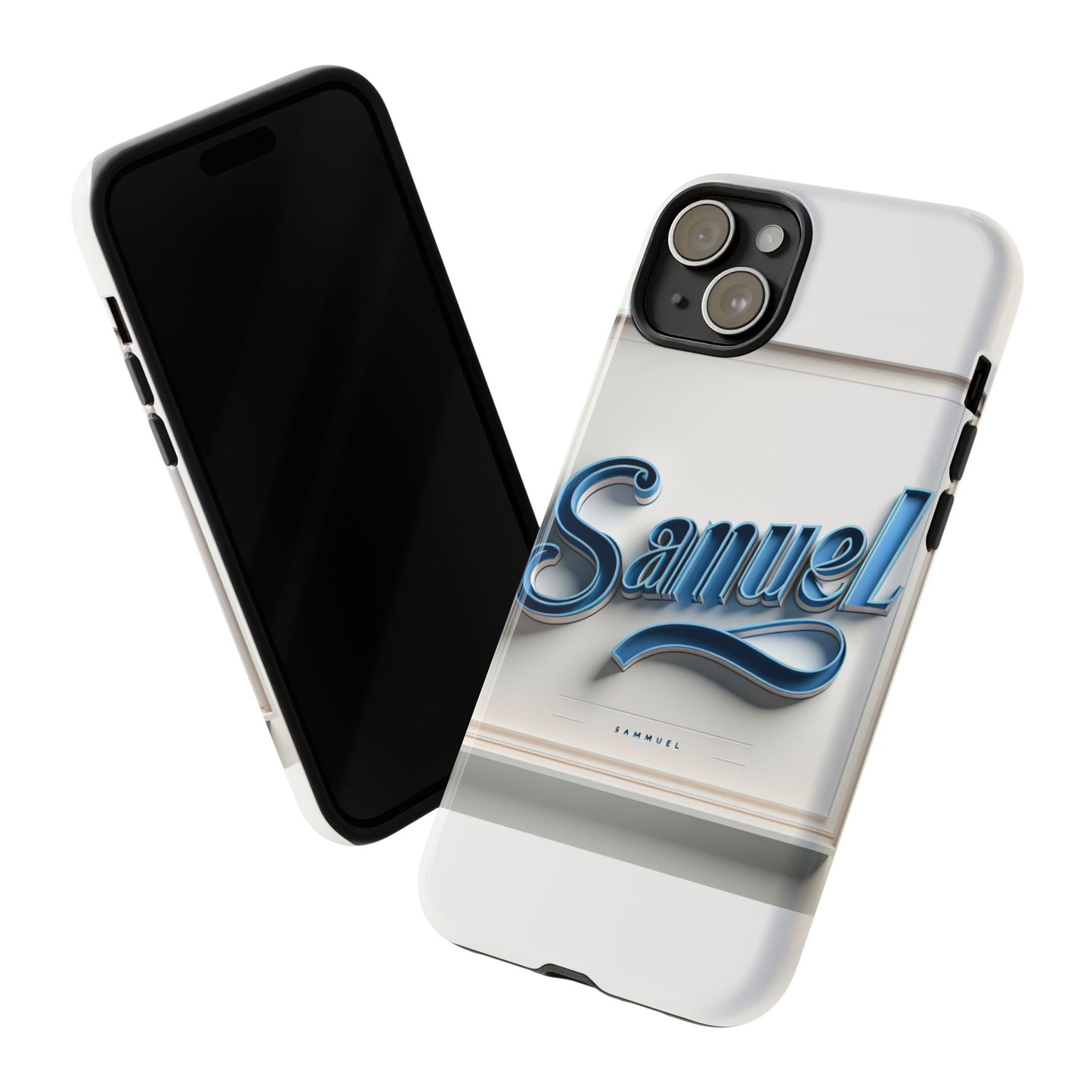 stylish blue 3d wrap protective phone case for smartphones – unique accessory for creative individuals compatible with iphone 13, 14, 15 & 16 – all models including pro, pro max & plus