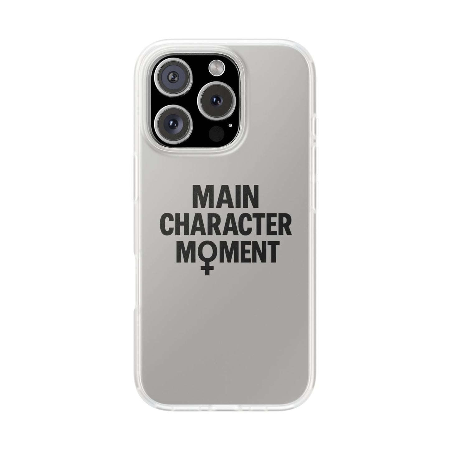 main character moment flexi case - stylish phone cover for protection and style