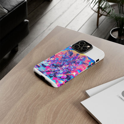 Zero Npc Energy Vibrant 3D Protective Phone Case for Anime Lovers