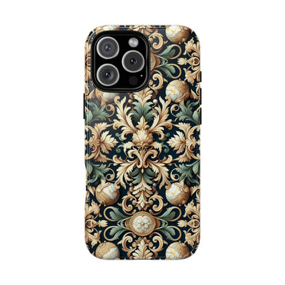 Pattern Image 7 Vibrant 3D Phone Case for Anime and Comic Fans with Baroque Style Decorative Design Compatible with iPhone 13, 14, 15 & 16 – all models including Pro, Pro Max & Plus