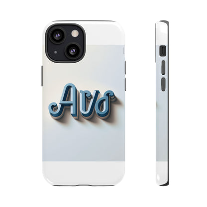 Vibrant 3D Wrap Protective Phone Case in Retro Blue Design – Trendy Accessory for Fashion-Forward Users Compatible with iPhone 13, 14, 15 & 16 – all models including Pro, Pro Max & Plus