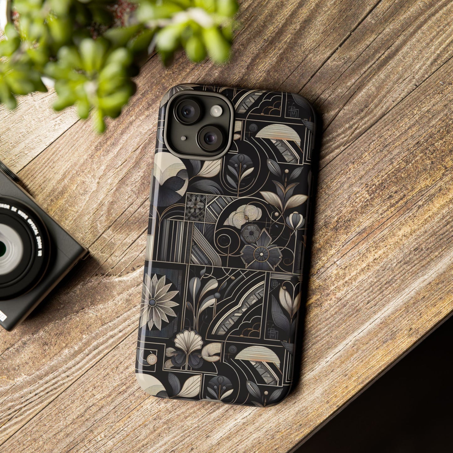 blackpattern image 6 artistic phone case with 3d wrap and vibrant retro design