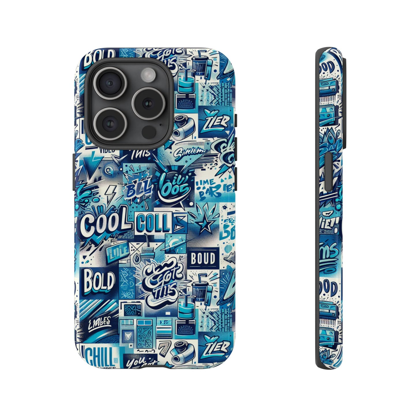 blue pattern image 16 phone case for smartphones with 3d wrap design shock absorption and uv protection stylish anime and comic inspired protective cover