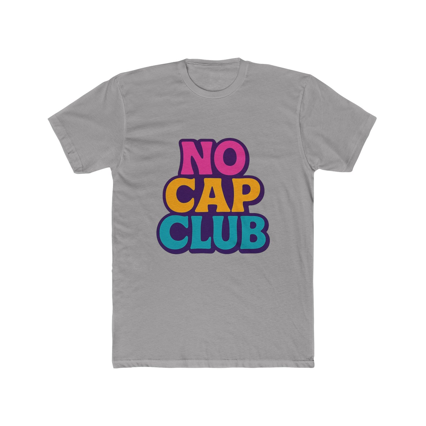 no cap club unisex t-shirt - multicolor meme graphic tee for casual wear, fun & trendy fashion
