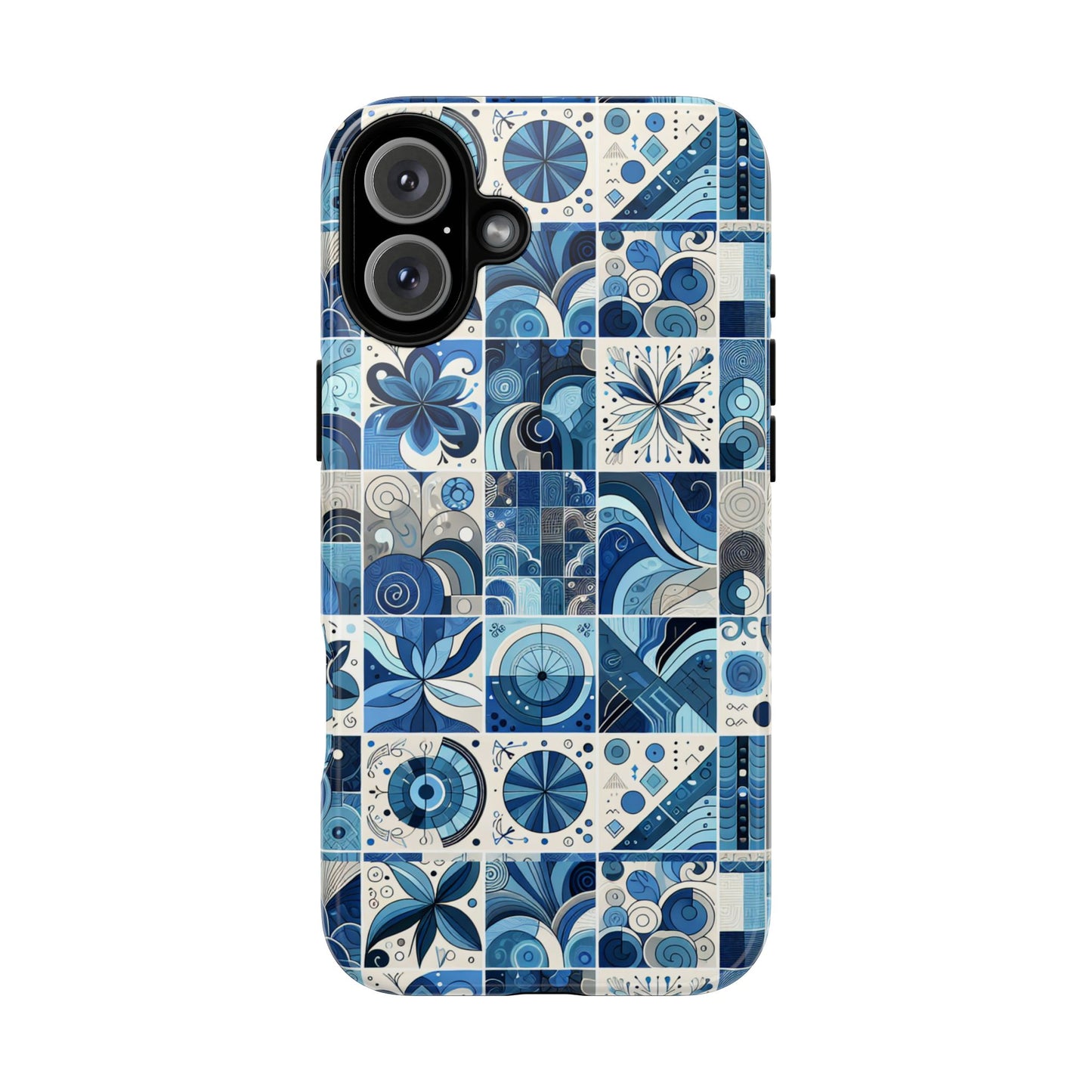pattern image 9 vibrant 3d phone case for anime and comic fans - stylish shockproof cover with artistic mosaic design, compatible with iphone 13, 14, 15 & 16 – all models including pro, pro max & plus