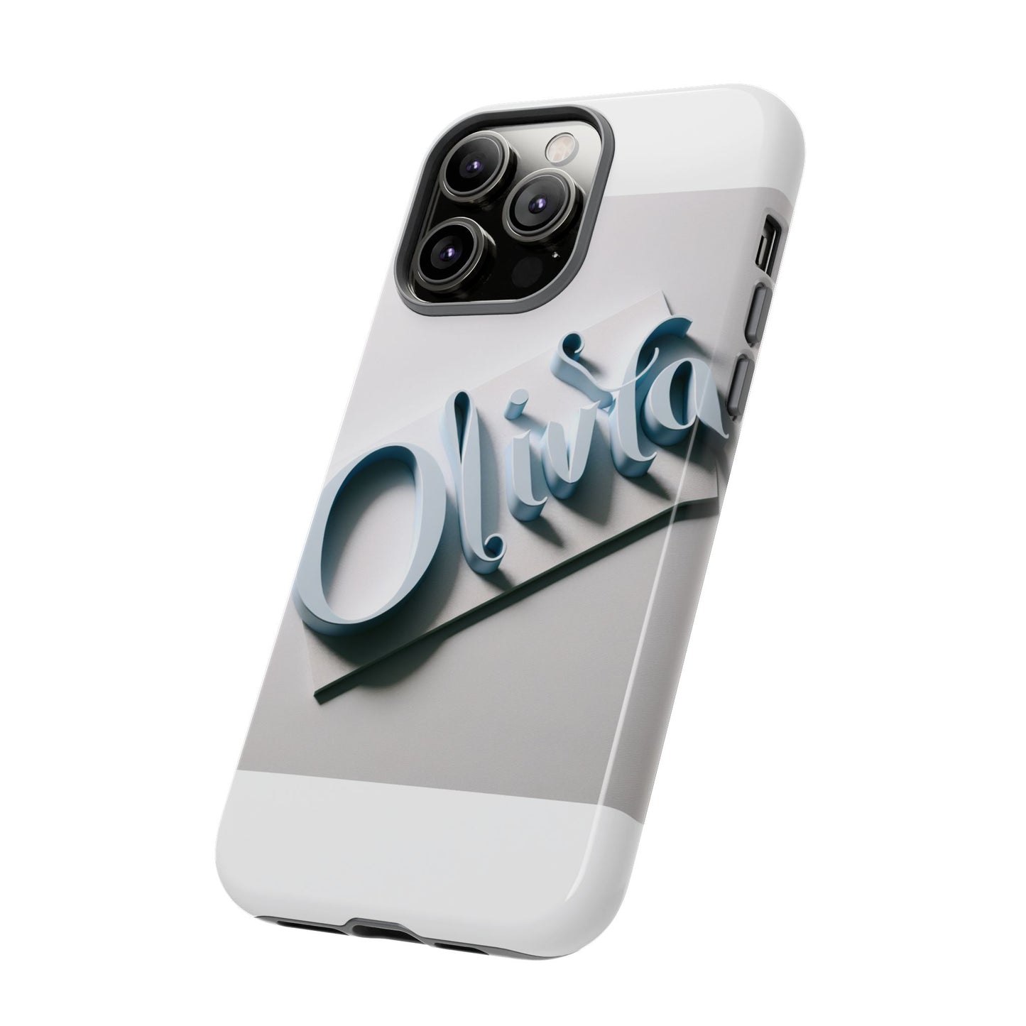 vibrant 3d blue name phone case for stylish protection – unique accessory for self-expression compatible with iphone 13, 14, 15 & 16 – all models including pro, pro max & plus