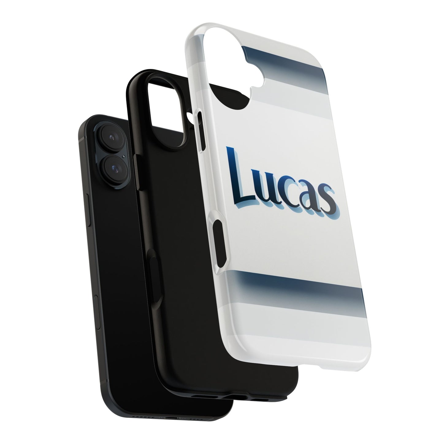 coolname lucas blue 3d wrap protective phone case for smartphones with vibrant anime and comic art design shockproof and uv protected durable tpu cover