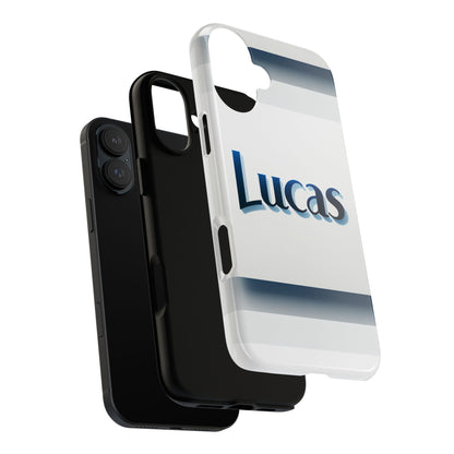 Coolname Lucas Blue 3D Wrap Protective Phone Case for Smartphones with Vibrant Anime and Comic Art Design Shockproof and UV Protected Durable TPU Cover