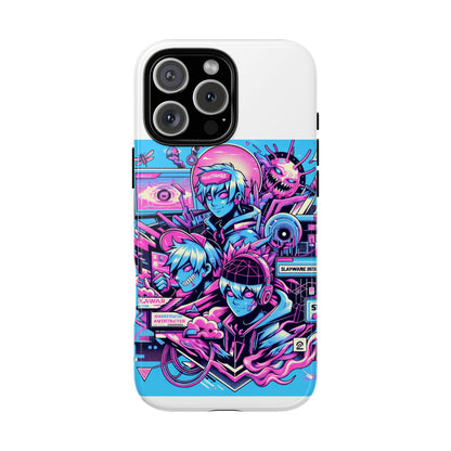 Slayware Installed Protective Phone Case with 3D Wrap Design for Anime and Comic Culture Lovers