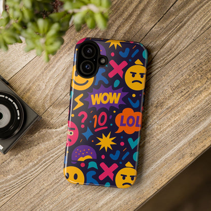 Vibrant 3D Emoji Phone Case with Fun Multicolour Design for Stylish Protection Compatible with iPhone 13, 14, 15 & 16 – All Models Including Pro, Pro Max & Plus