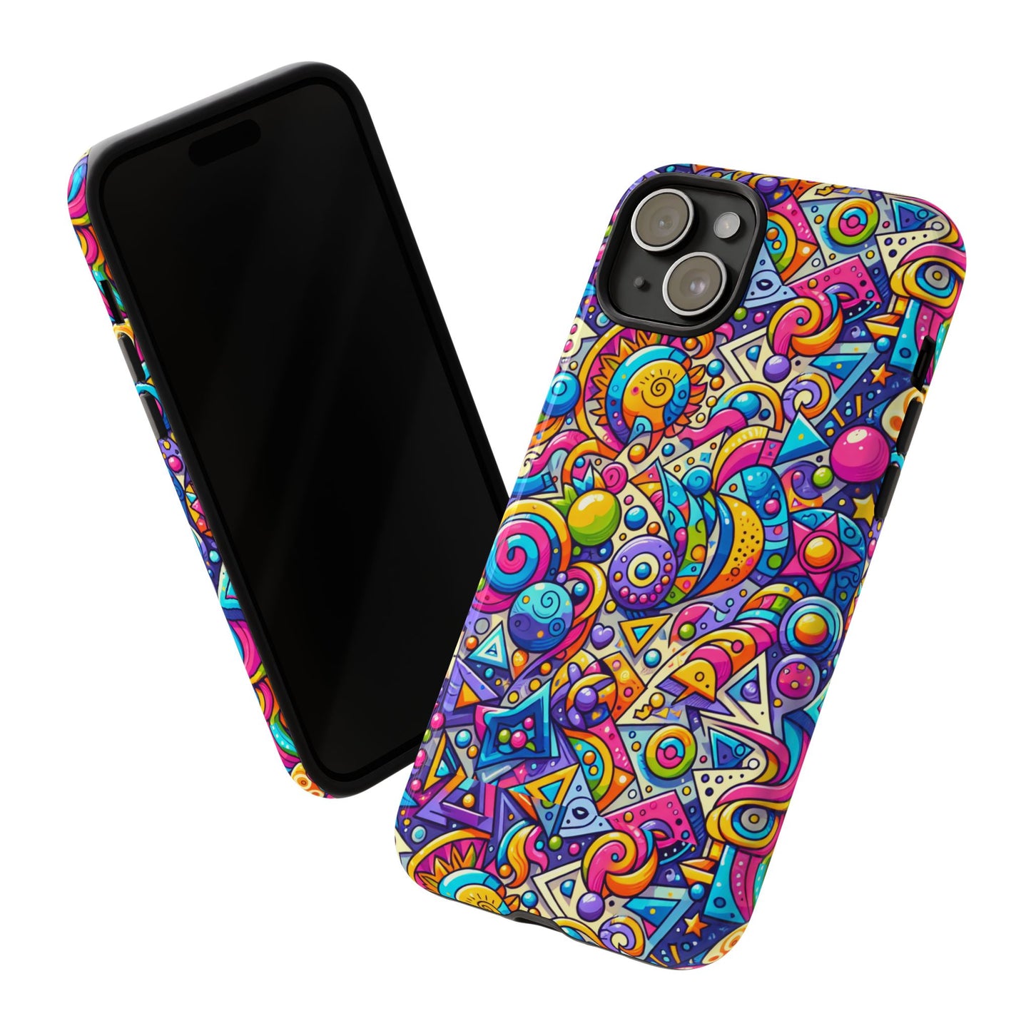 pattern image 7 vibrant protective phone case for anime and comic fans