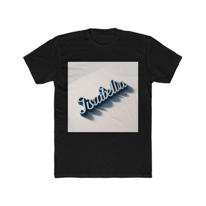 Unisex T-Shirt – Alphabet Blue 43 Graphic Tee for Men & Women, Comfortable Cotton Blend Casual Wear