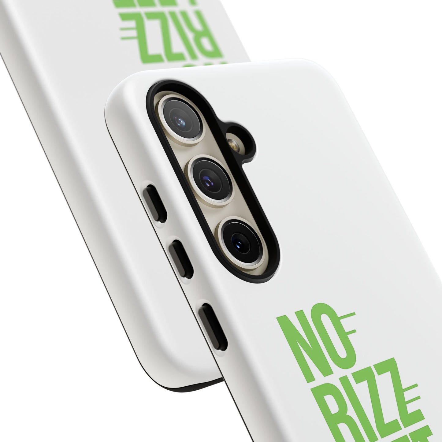 copy of tough cases - no rizz left behind phone case for ultimate protection and style, impact-resistant, dual layer, vibrant design, perfect gift for adults