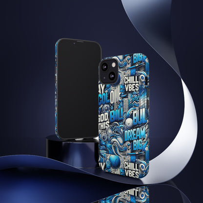 Vibrant 3D Graphic Phone Case with Abstract Design for Unique Style and Protection Compatible with iPhone 13, 14, 15 & 16 – all models including Pro, Pro Max & Plus