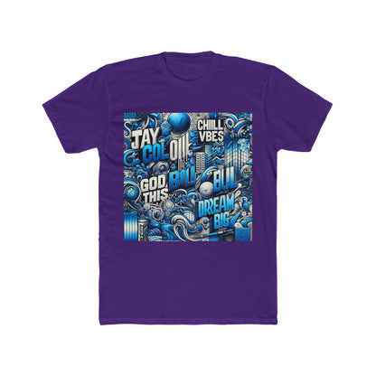 Stylish & Comfortable Unisex T-Shirt for Men & Women - Aesthetic Blue Graphic Tee