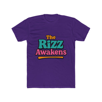 The Rizz Awakens Unisex T-Shirt – Funny Meme Graphic Tee, Multicolor Design, Comfortable Casual Wear