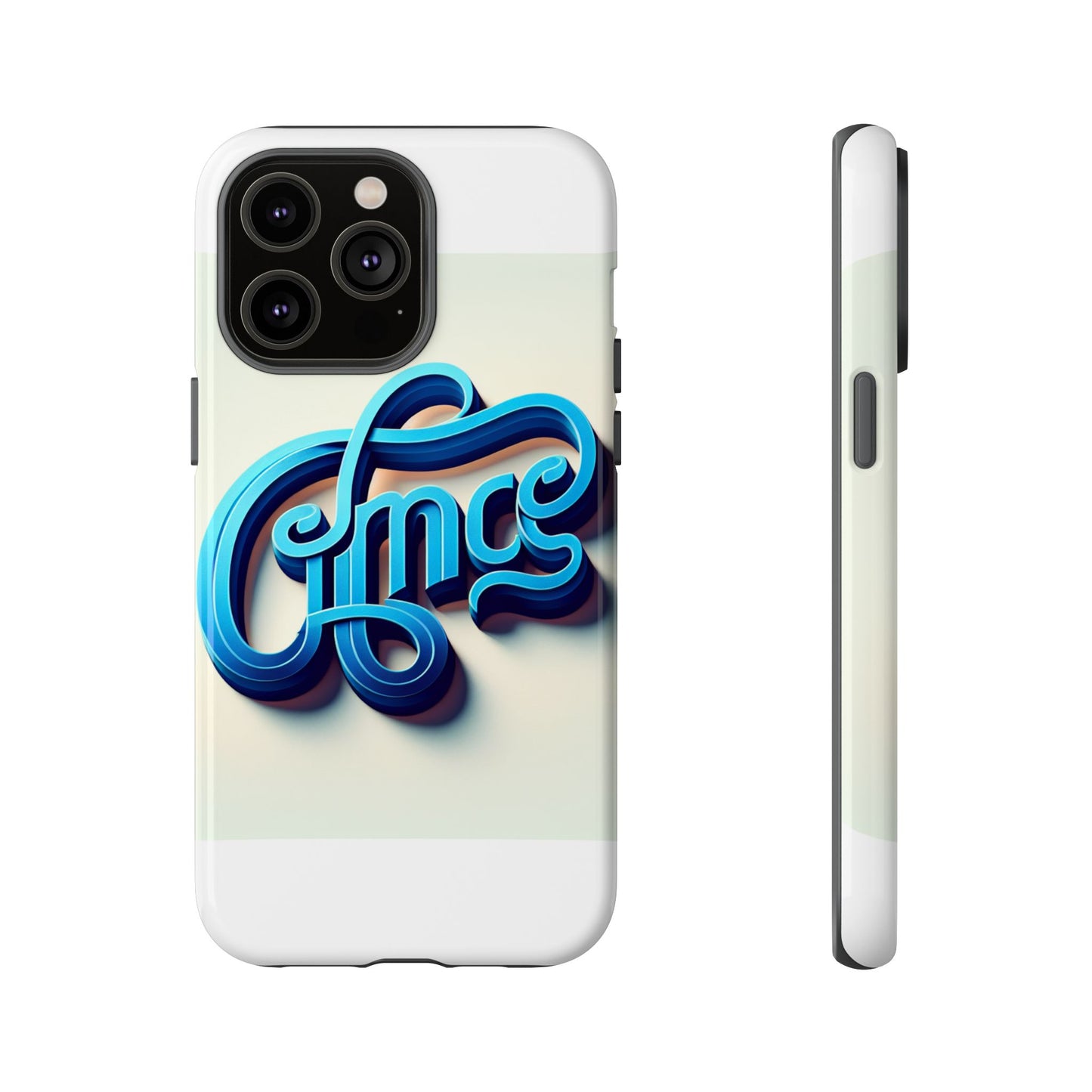 vibrant 3d textured phone case for stylish protection in blue – compatible with iphone 13, 14, 15 & 16 – all models including pro, pro max & plus