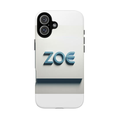 Vibrant 3D Lettering Phone Case in Blue Design for Stylish Protection Compatible with iPhone 13, 14, 15 & 16 – all models including Pro, Pro Max & Plus