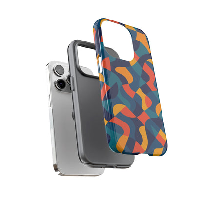 Vibrant Multicolour Abstract Phone Case for Stylish Protection Compatible with iPhone 13, 14, 15 & 16 – All Models Including Pro, Pro Max & Plus
