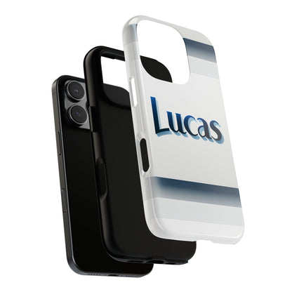 Coolname Lucas Blue 3D Wrap Protective Phone Case for Smartphones with Vibrant Anime and Comic Art Design Shockproof and UV Protected Durable TPU Cover