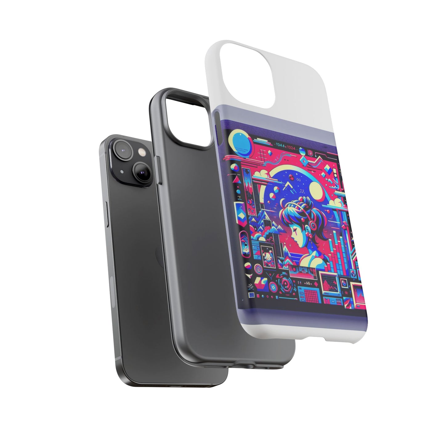 mid-detector maxed 3d wrap protective phone case for anime lovers