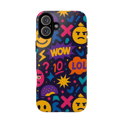 Vibrant 3D Emoji Phone Case with Fun Multicolour Design for Stylish Protection Compatible with iPhone 13, 14, 15 & 16 – All Models Including Pro, Pro Max & Plus