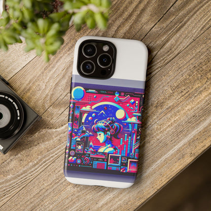 Mid-Detector Maxed Protective Phone Case with 3D Wrap Design, Durable Silicone Liner, UV Protection for Smartphone, Ideal Gift for Anime and Comic Fans